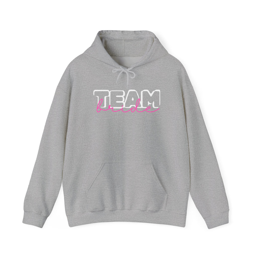 Team Bride Hoodie, Bachelorette Party Gift, Wedding Bridal Party Sweatshirt, Bride Tribe Pullover, Bridal Shower Hoodie, Bridal Party Matching Gifts