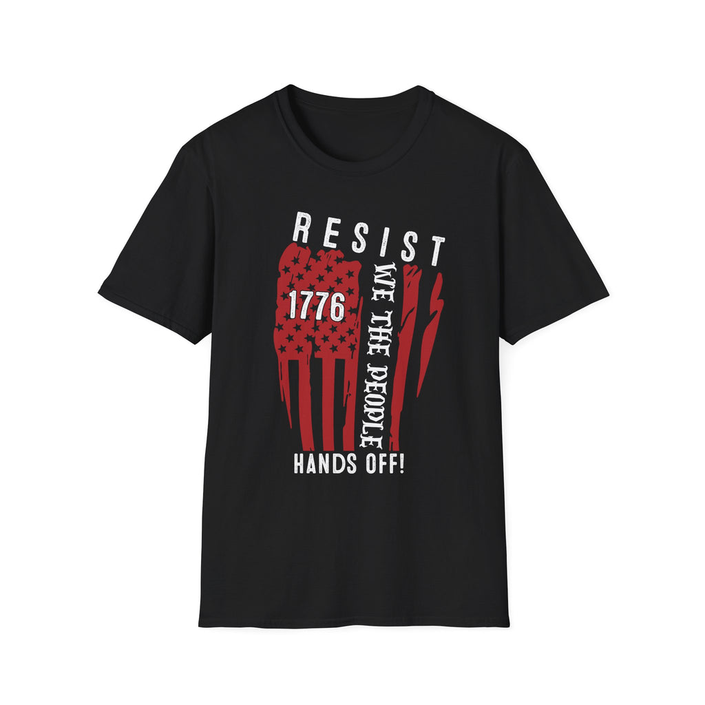 Anti Trump Protest Unisex Softstyle T-Shirt, Rights Activists Tee, Resist Movement Shirt, Political Activism Clothing, Social Justice