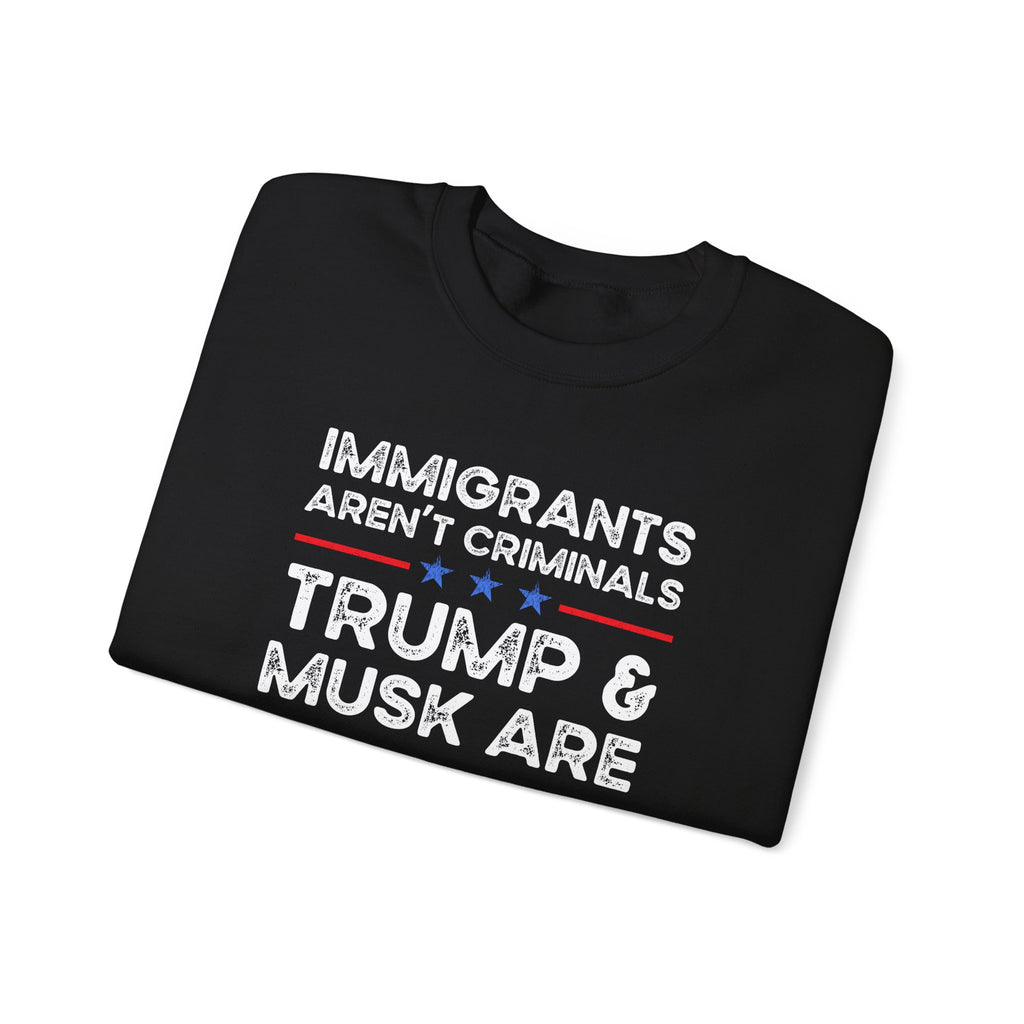 Political Rights Activist Crewneck — Anti‑Trump Statement Sweatshirt