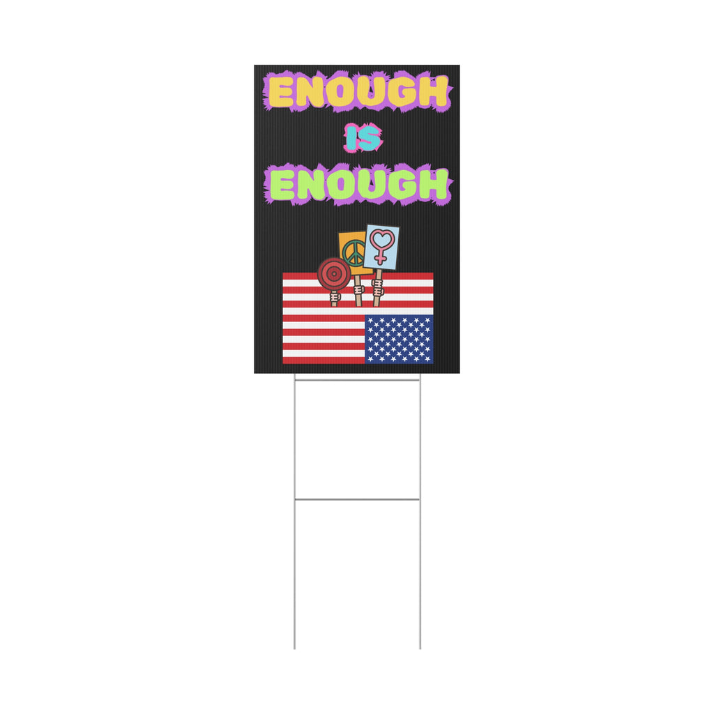 Political Protest Plastic Yard Sign, Anti Trump, Save Democracy, Liberal Democrat, Resist, Resistance, Political Activism, Election Season