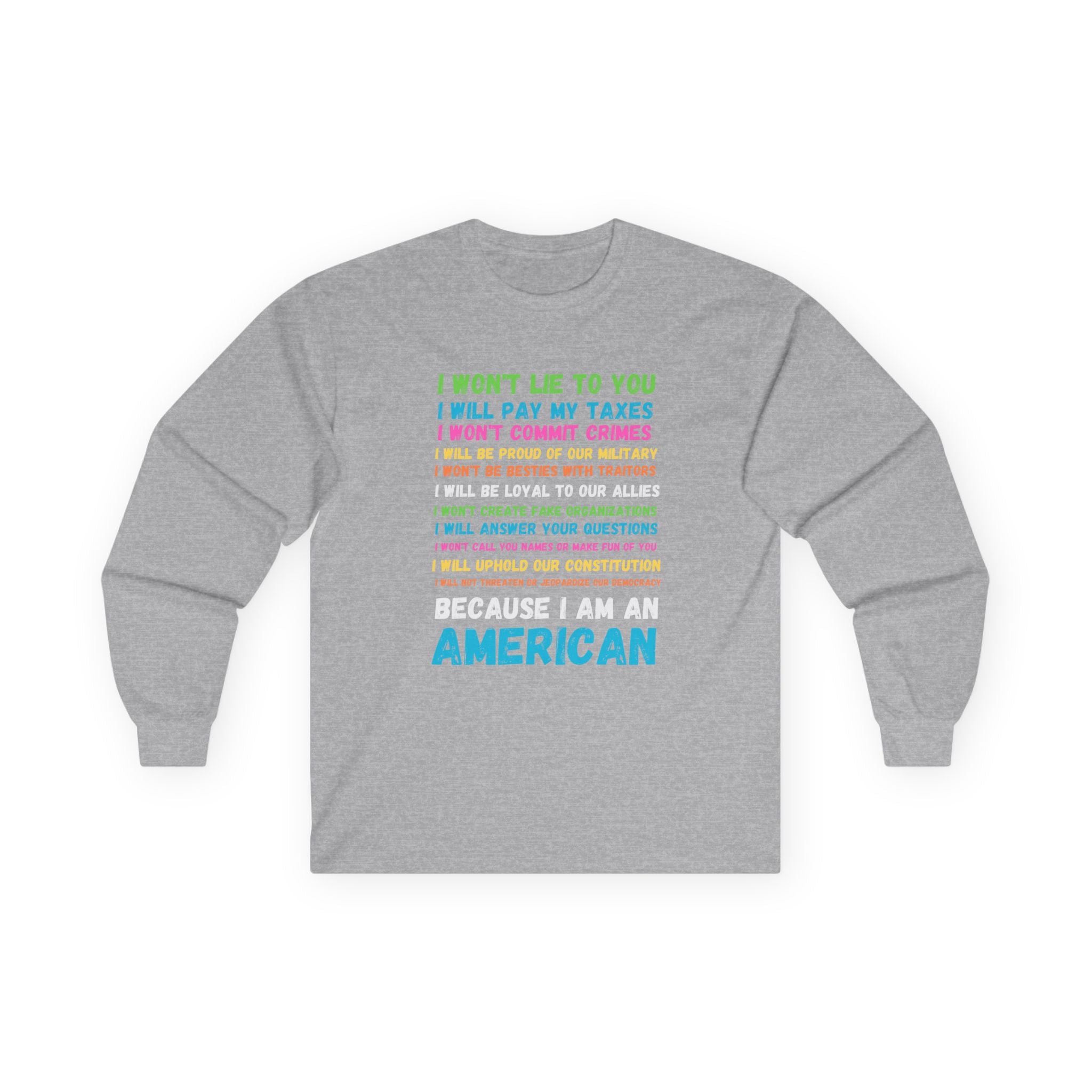 Political Statement Tee, Feminist Long Sleeve Shirt for Activists, Librarian Gifts, Social Justice Clothing, Resist Trump Unisex Top, Anti