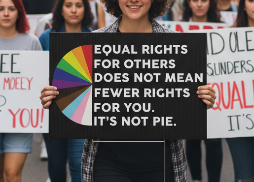 Equality Plastic Yard Sign, Human Rights Activists Protester Protest Art Outdoor Lawn Decor, Social Justice Signage, Activist Movement