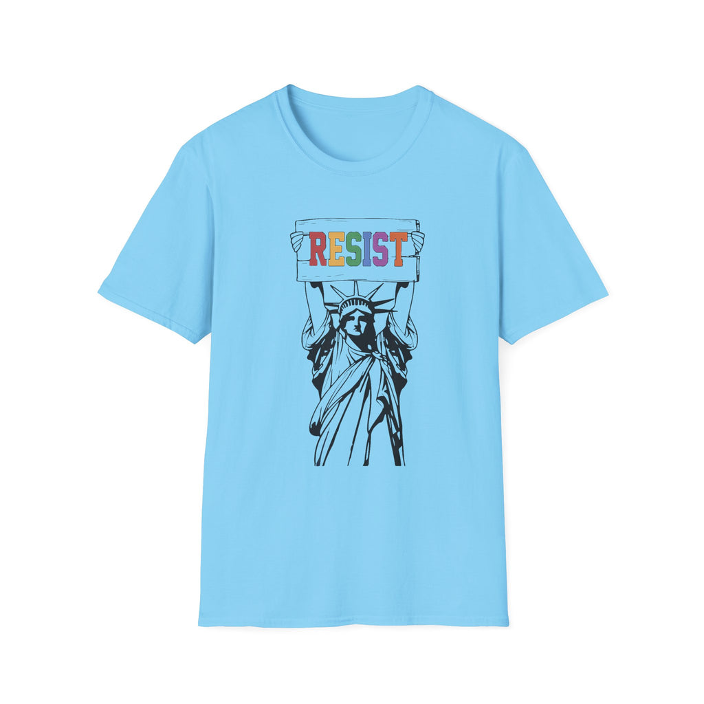 Political Activists T-Shirt, Resist Anti Trump Tee, Protest Movement Clothing, Unisex Activism Apparel, Resistance Gift Liberal Democrat FDT Shirt