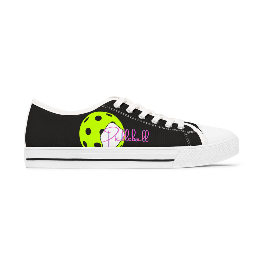 Pickleball Sneakers, Gift for Pickleball Lover, Women's Athletic Shoes, Sports Gift, Low Top Sneakers Trending Design Gifts