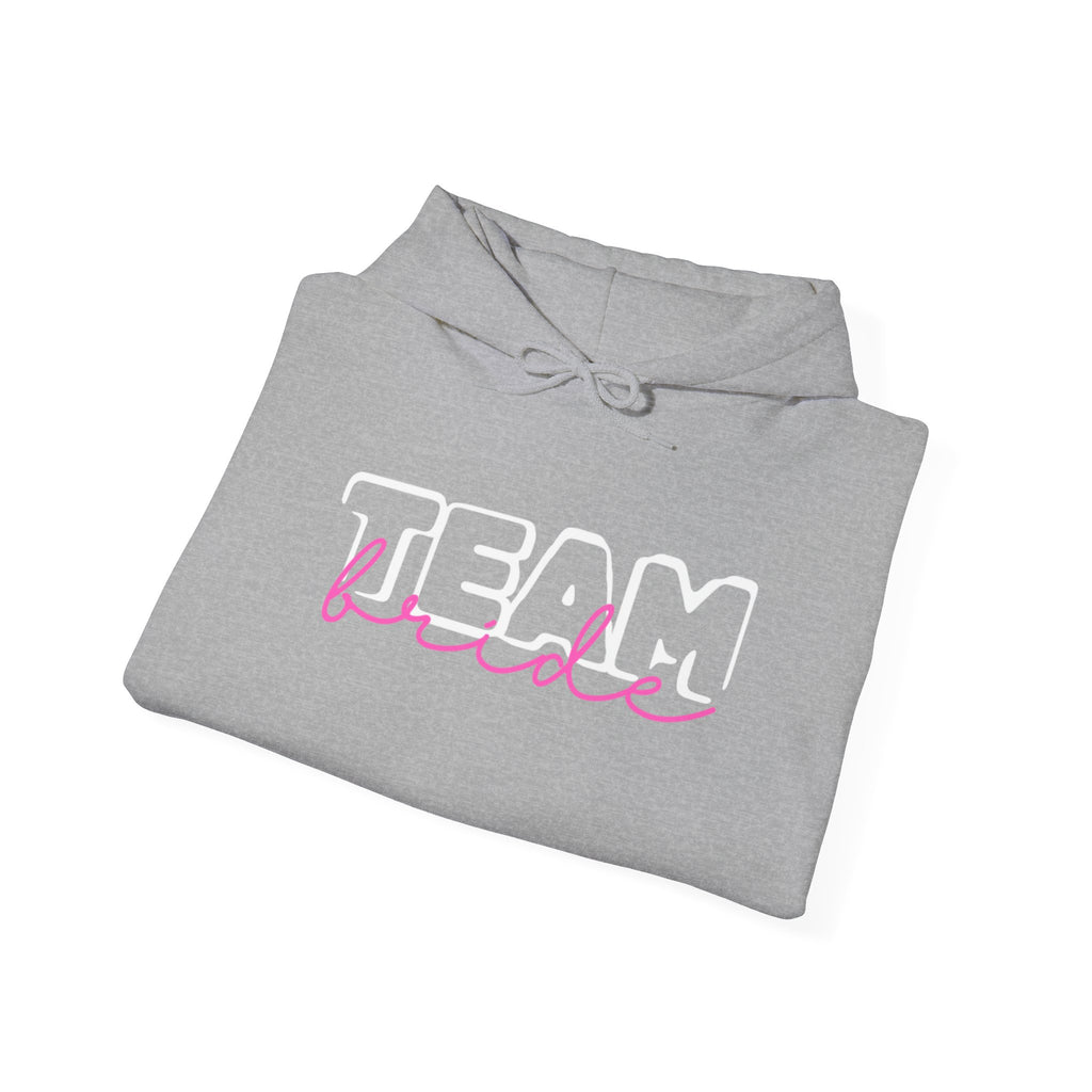 Team Bride Hoodie, Bachelorette Party Gift, Wedding Bridal Party Sweatshirt, Bride Tribe Pullover, Bridal Shower Hoodie, Bridal Party Matching Gifts
