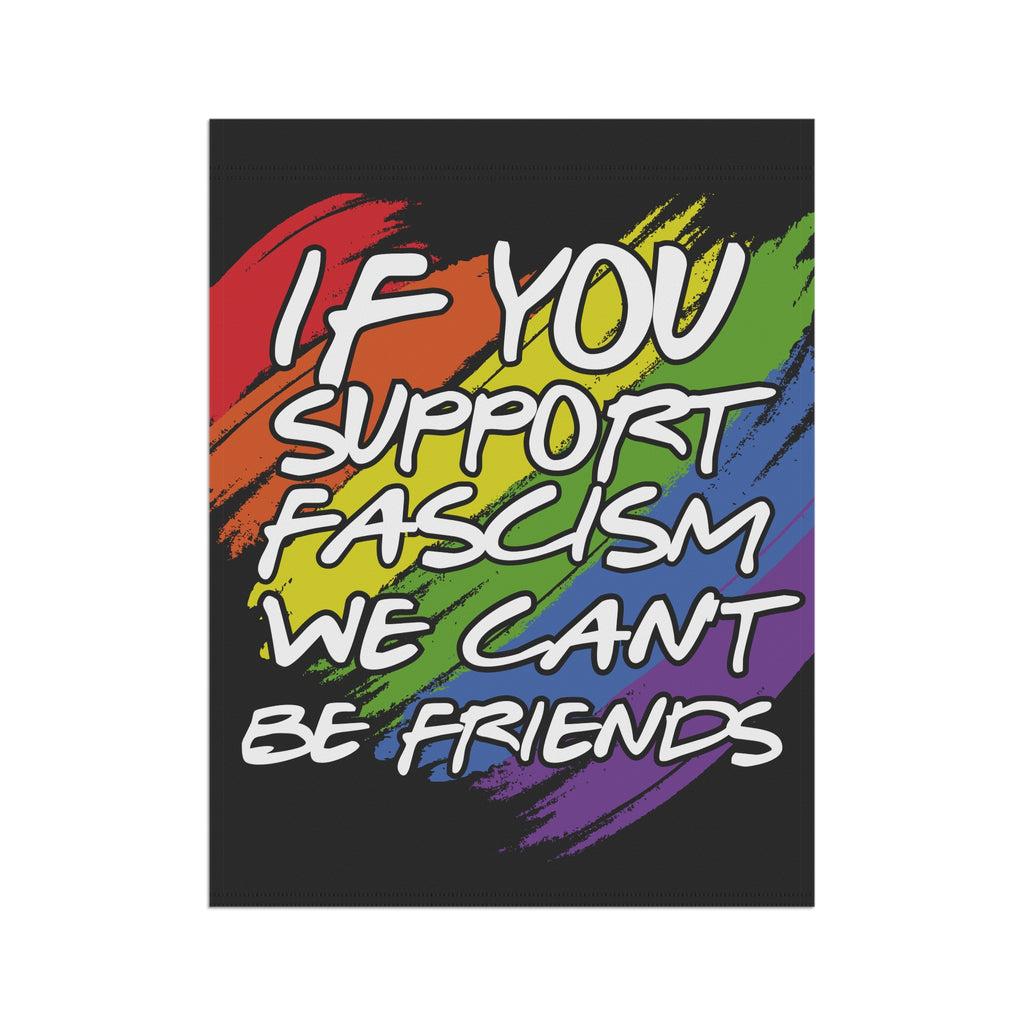 Flag, Anti Trump, Fight Fascism, Graffiti, Rainbow, Human Rights Activists, Banner, Wall Art, Home Decor, Protest Sign, Yard Decoration,