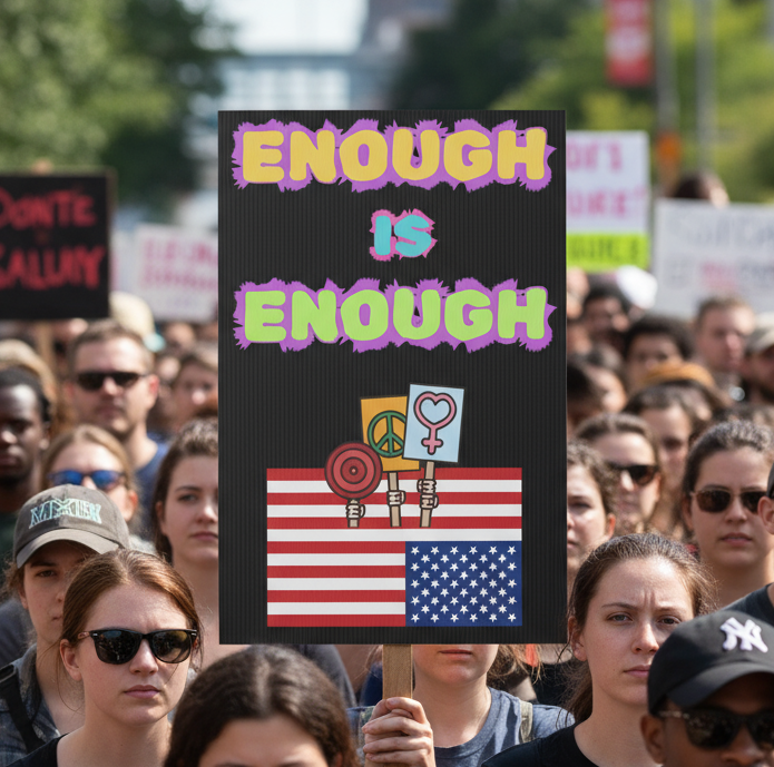 Political Protest Plastic Yard Sign, Anti Trump, Save Democracy, Liberal Democrat, Resist, Resistance, Political Activism, Election Season