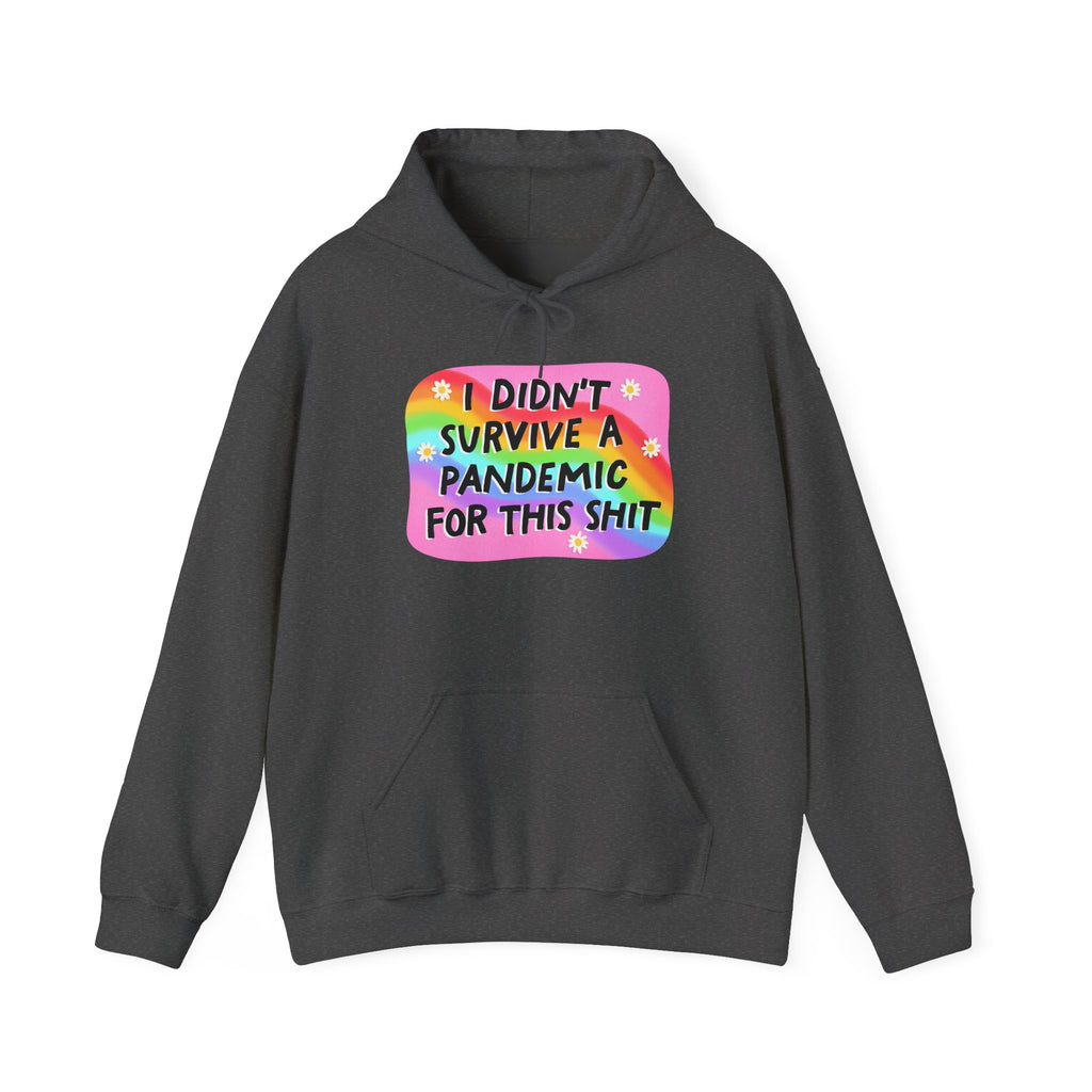 Hoodie - Political Humor Rainbow Design Anti Trump Dictator