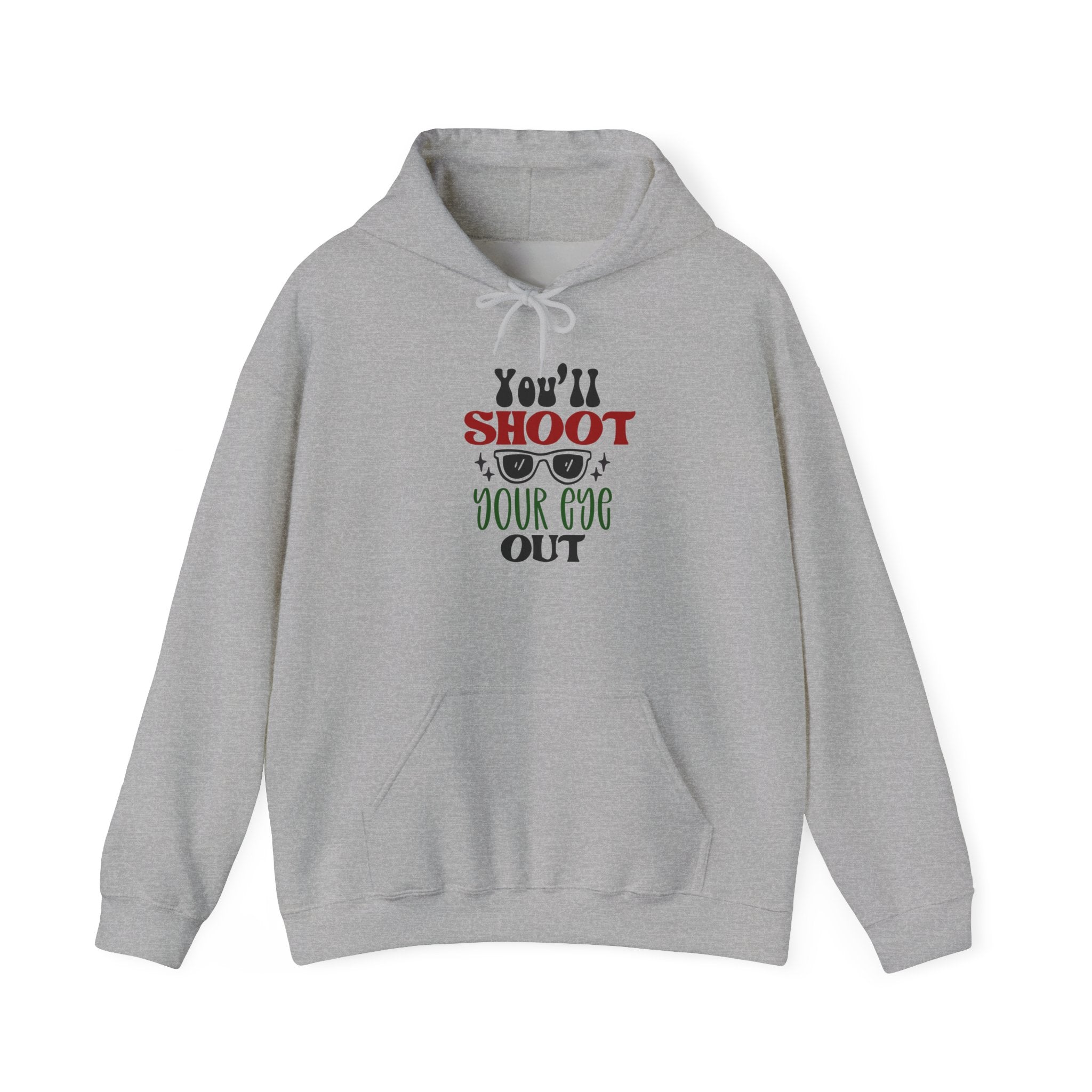 Retro Vintage Christmas Hoodie, Unisex Heavy Blend Hooded Sweatshirt, A Christmas Story Movie Quotes Apparel Christmas Gifts