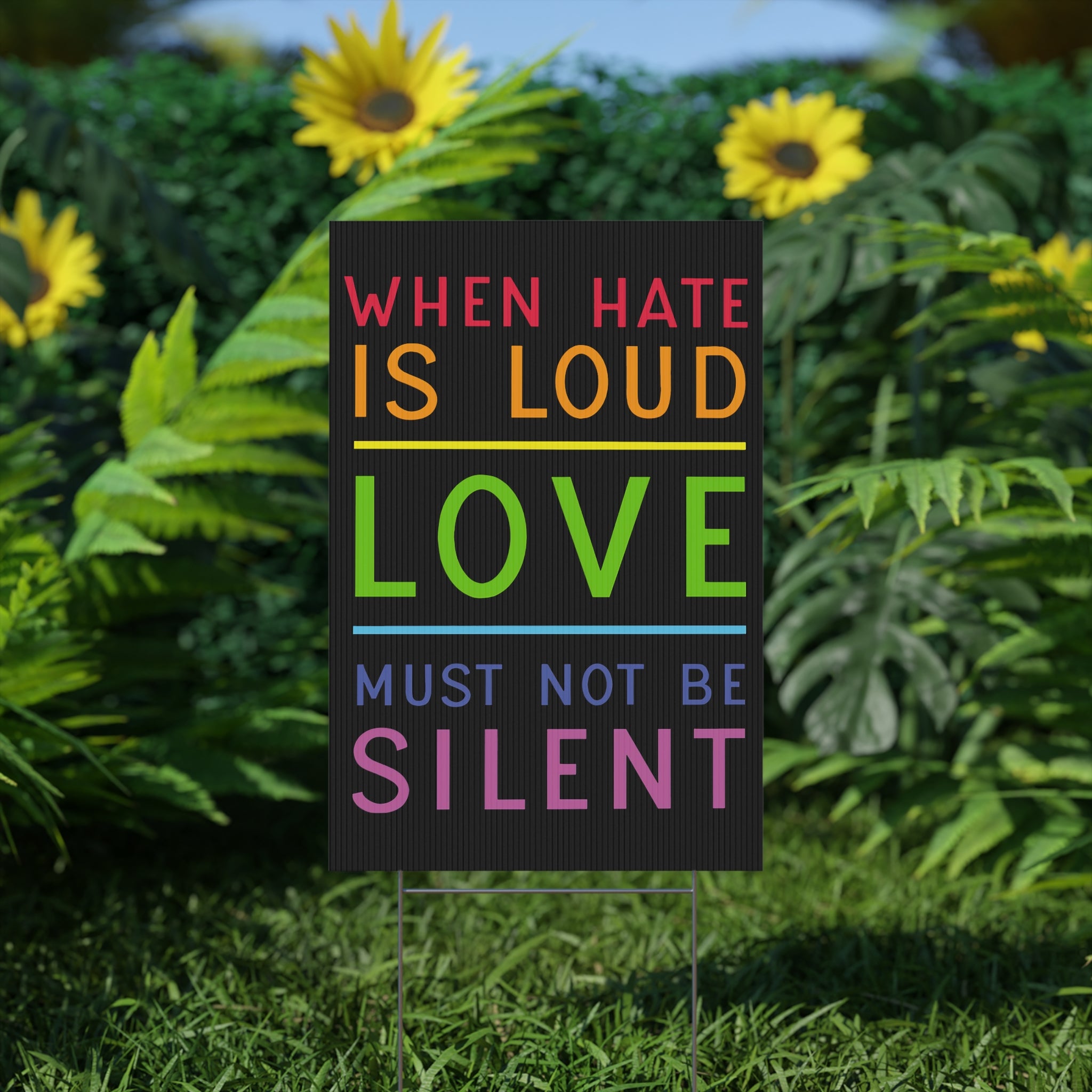 Human Rights Activist Sign, Equality Not Divide, Stand Up for Your Rights, Protest Sign, Social Justice, Political Statement, Activism Anti Trump