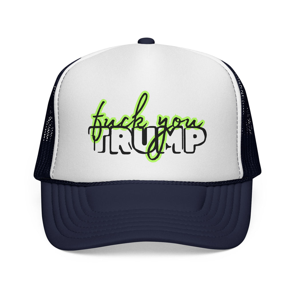 Anti Trump Political Rights Activists Trucker Hat, Anti Trump Hat, Save Democracy, Protester Cap, Resistance Rights Activism Headwear