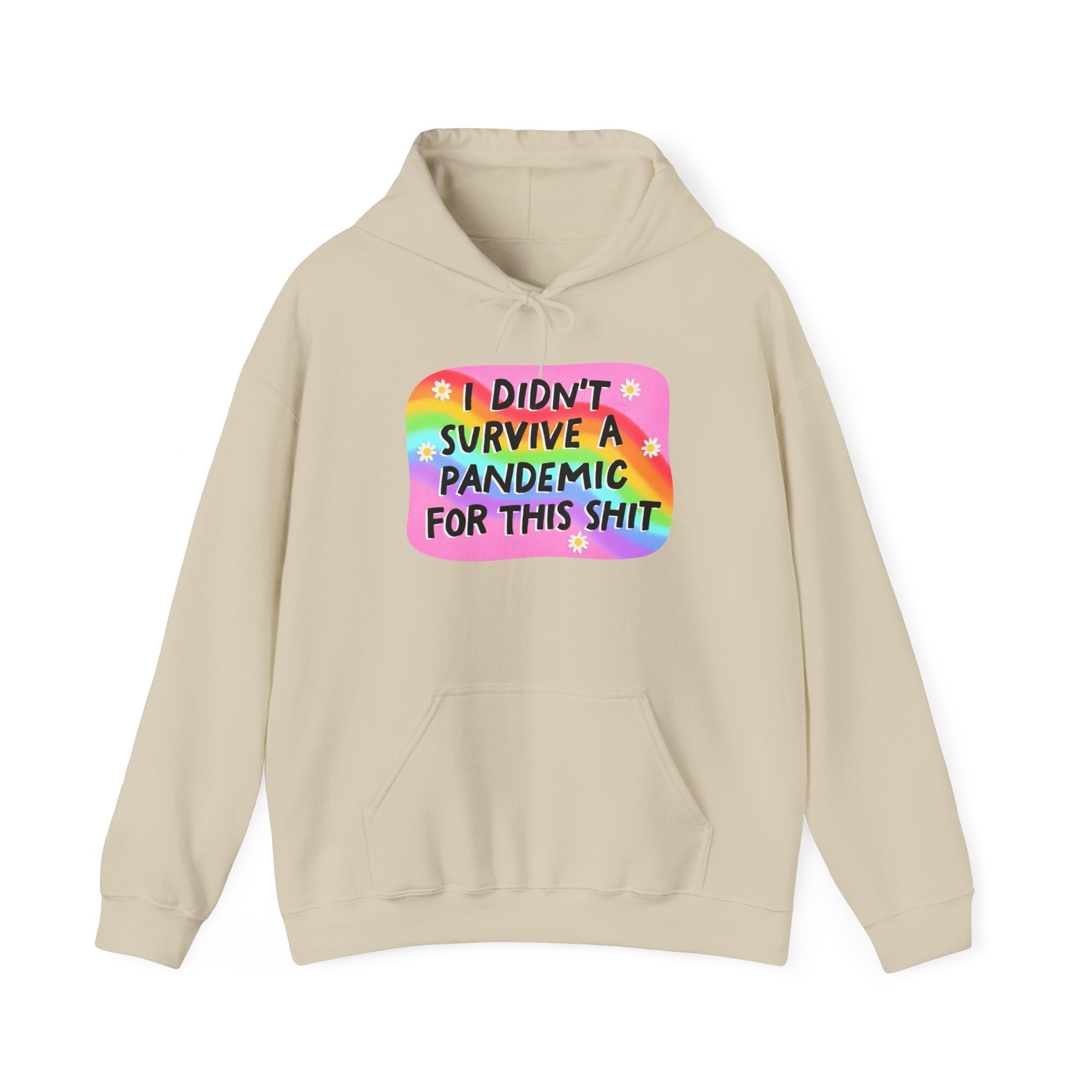 Hoodie - Political Humor Rainbow Design Anti Trump Dictator