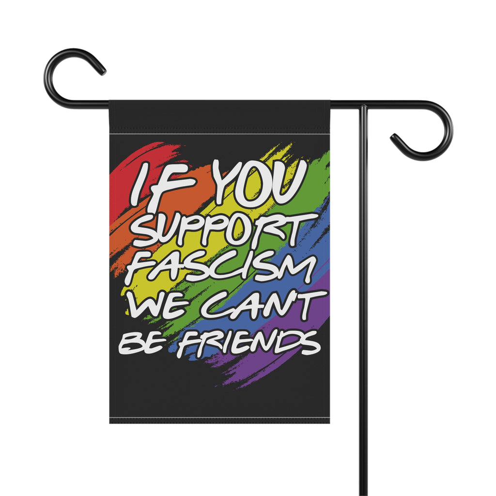 Flag, Anti Trump, Fight Fascism, Graffiti, Rainbow, Human Rights Activists, Banner, Wall Art, Home Decor, Protest Sign, Yard Decoration,