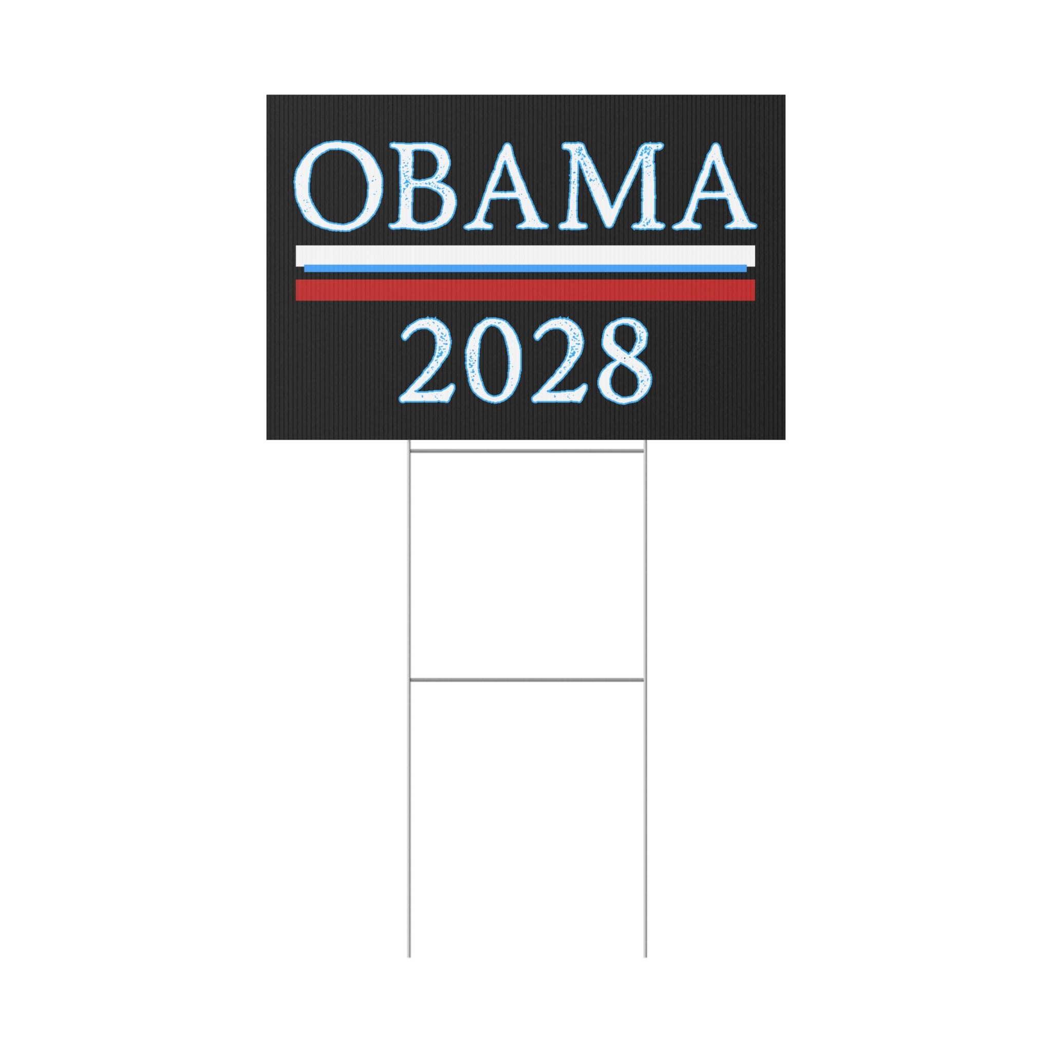 Political Yard Sign, Anti Trump, Obama for President 2028, Resist, Political Activists, Protest Sign, Political Decor, Campaign Sign
