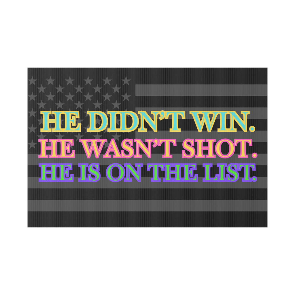 Political Rights Activists Plastic Yard Sign, Anti Trump, Equality No Kings, Resist, Protest Sign, Social Justice Yard Decor, Activist Gift,