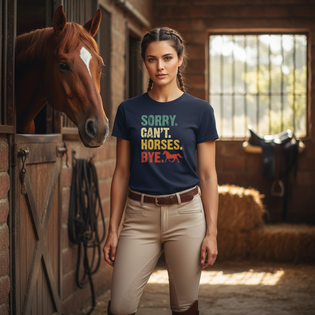 Funny Equestrian Horse Life Retro Vintage Unisex Softstyle T-Shirt, Horse Girl Tee, Equestrian Lover Gift, Animal Lover Shirt, Vintage Horse