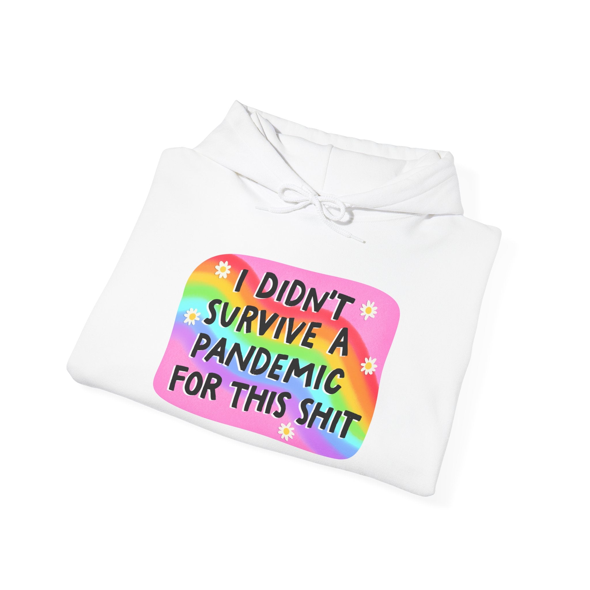 Hoodie - Political Humor Rainbow Design Anti Trump Dictator