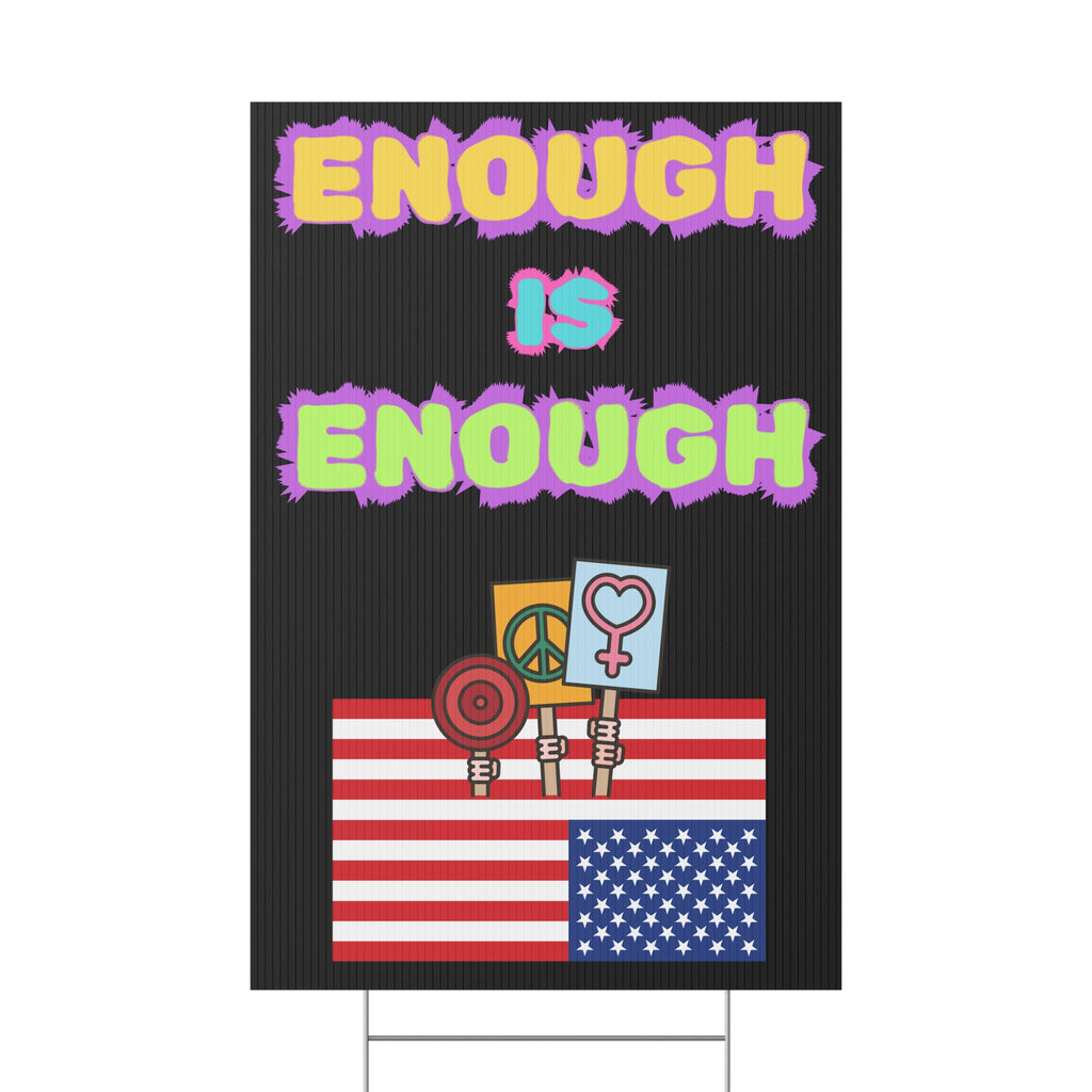 Political Protest Plastic Yard Sign, Anti Trump, Save Democracy, Liberal Democrat, Resist, Resistance, Political Activism, Election Season