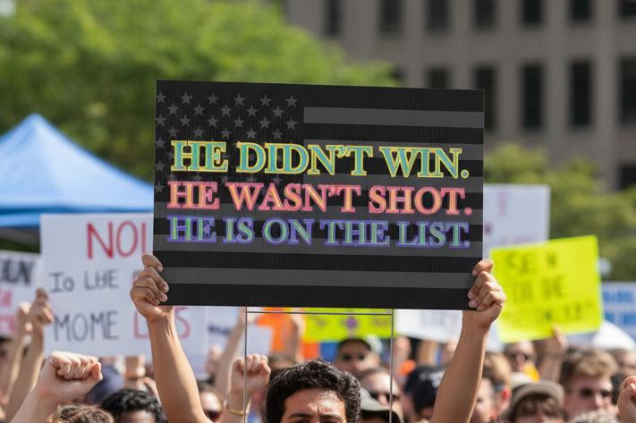 Political Rights Activists Plastic Yard Sign, Anti Trump, Equality No Kings, Resist, Protest Sign, Social Justice Yard Decor, Activist Gift,