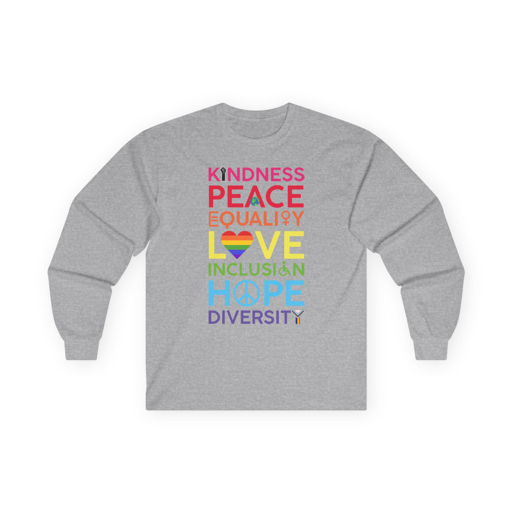 Activist Tee, Social Justice Shirt, Protester Apparel, Equality Long Sleeve, Kindness Top, Peace Love Tee Protest Shirt, Anti Trump Shirt