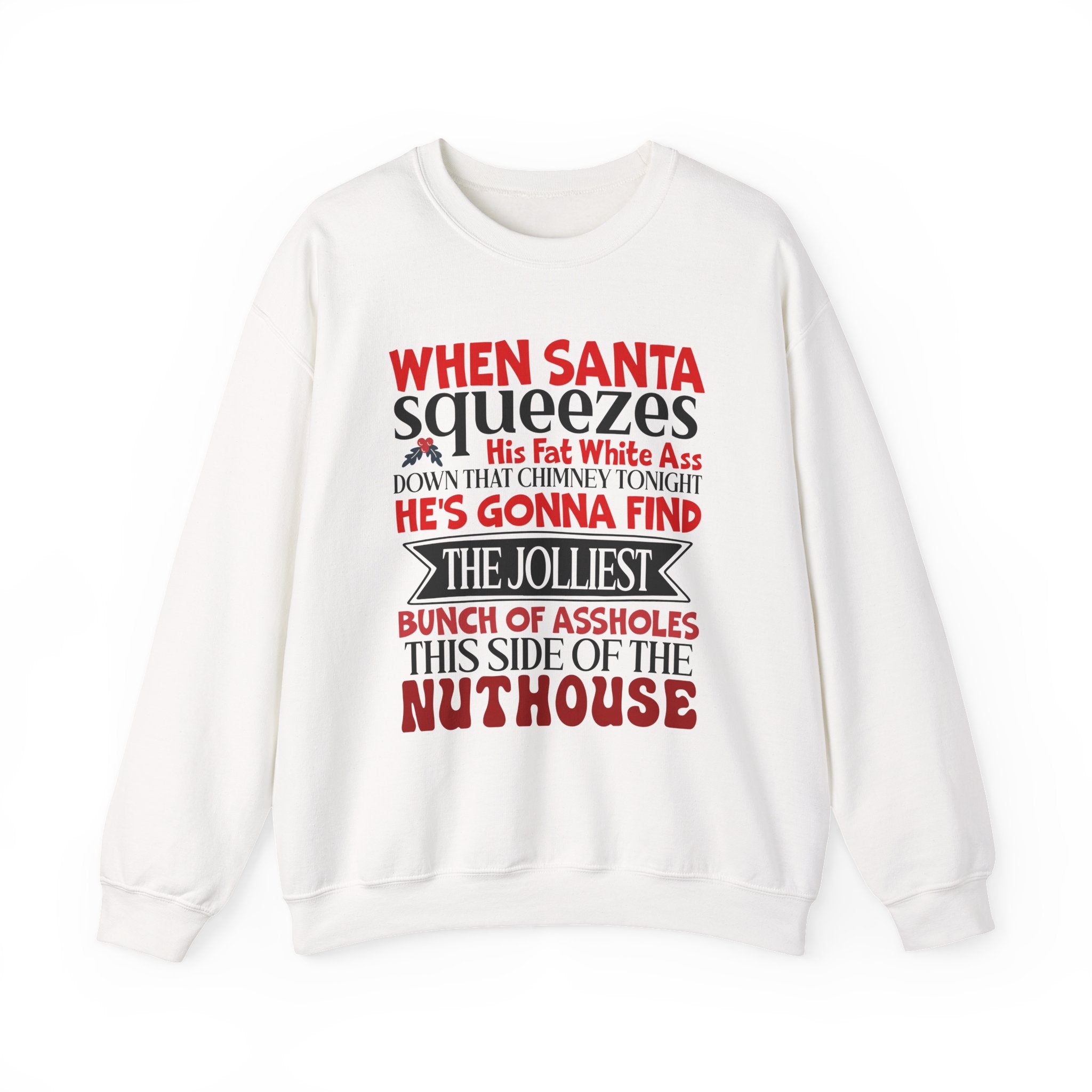 Clark Griswold Christmas Vacation Sweatshirt, Funny Holiday Jumper, Movie Quote Xmas Gift, Festive Unisex Crewneck Pullover, Christmas Movie