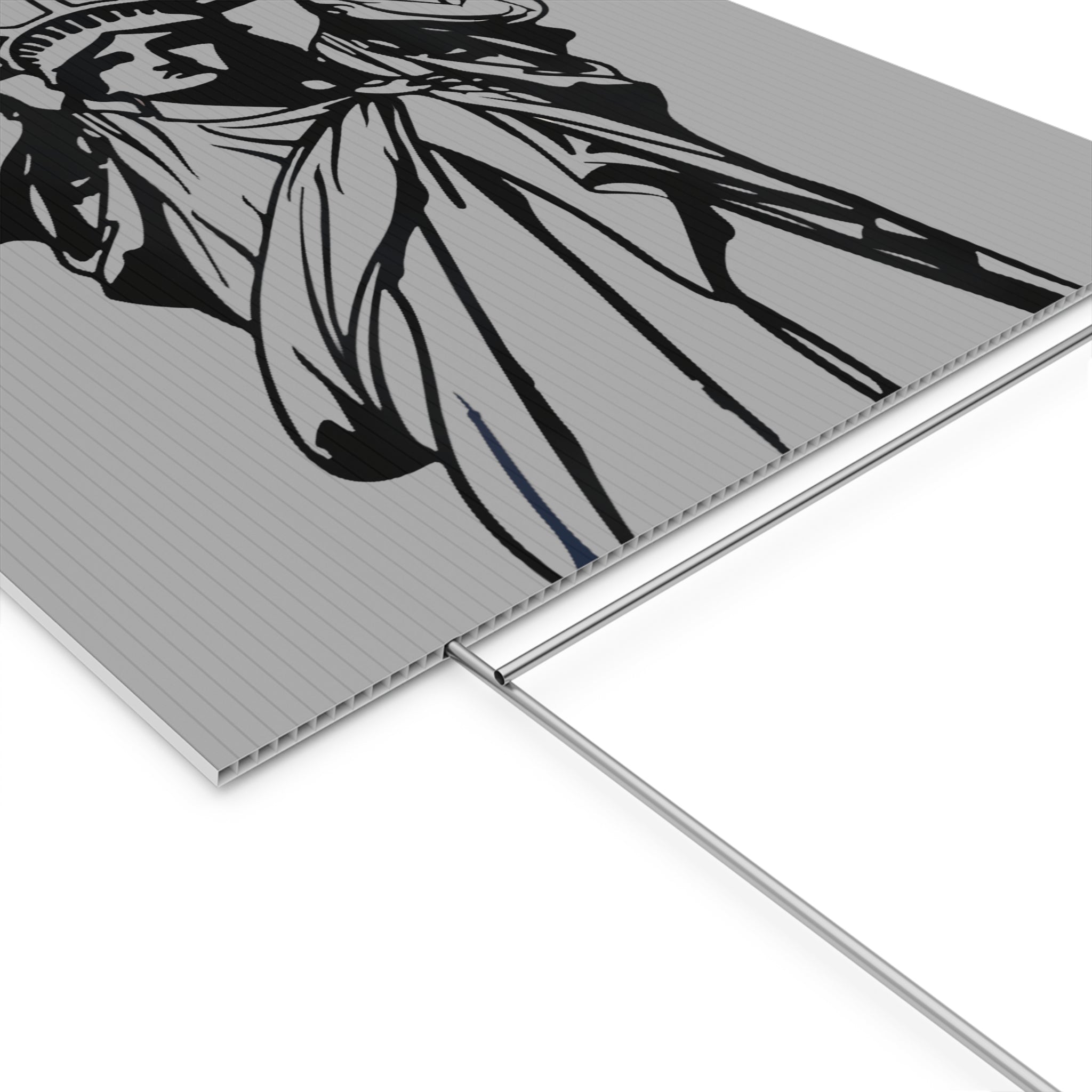 Political Rights Yard Sign, Resist Anti Trump Protest Decoration, Activist Protestor Gift, Street Sign Poster, Voting Campaign Signage,