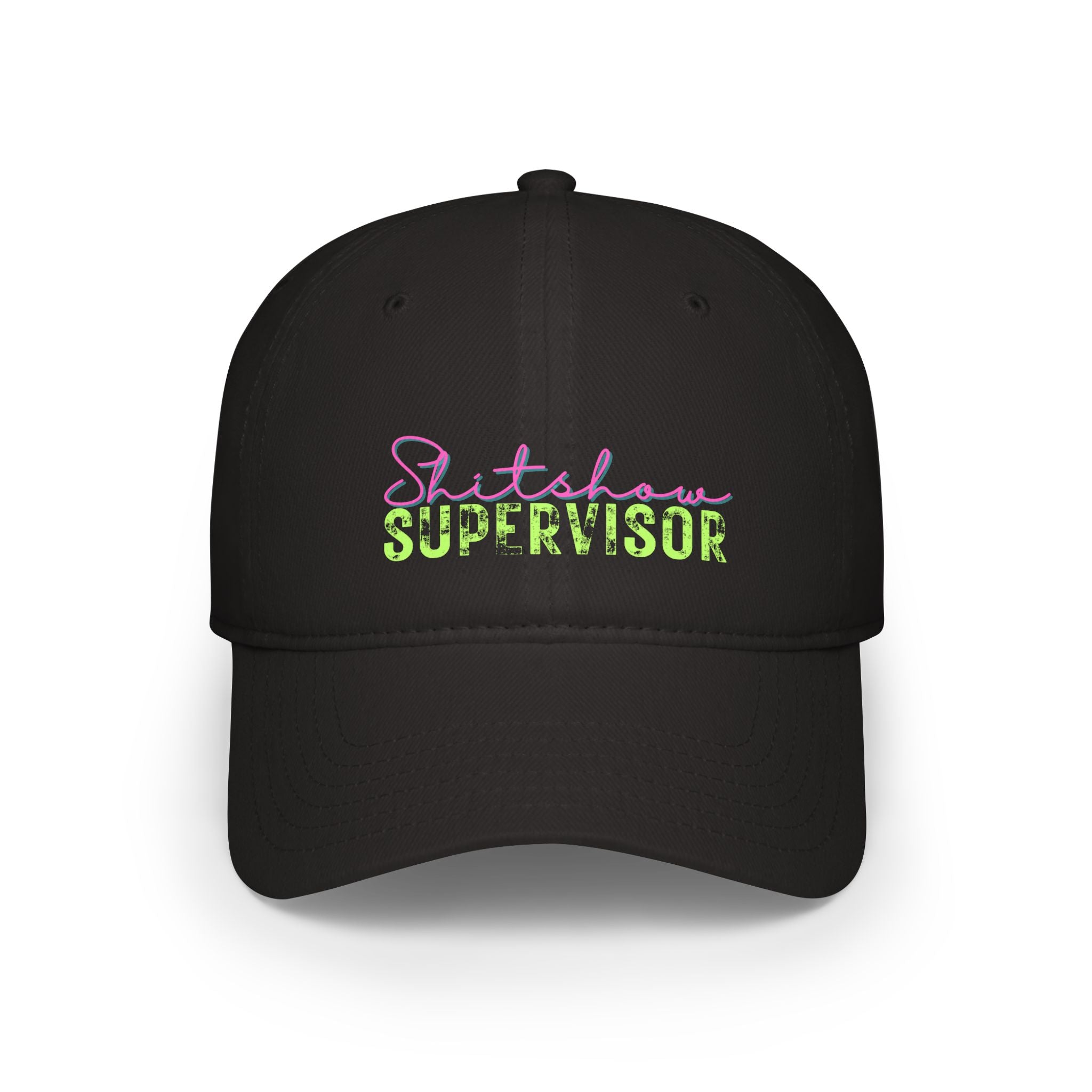 Funny Shitshow Supervisor Hat, Mom Life Baseball Cap, Sarcasm Gifts, Retro Vintage Style, Funny Mom Humor Trending Gift