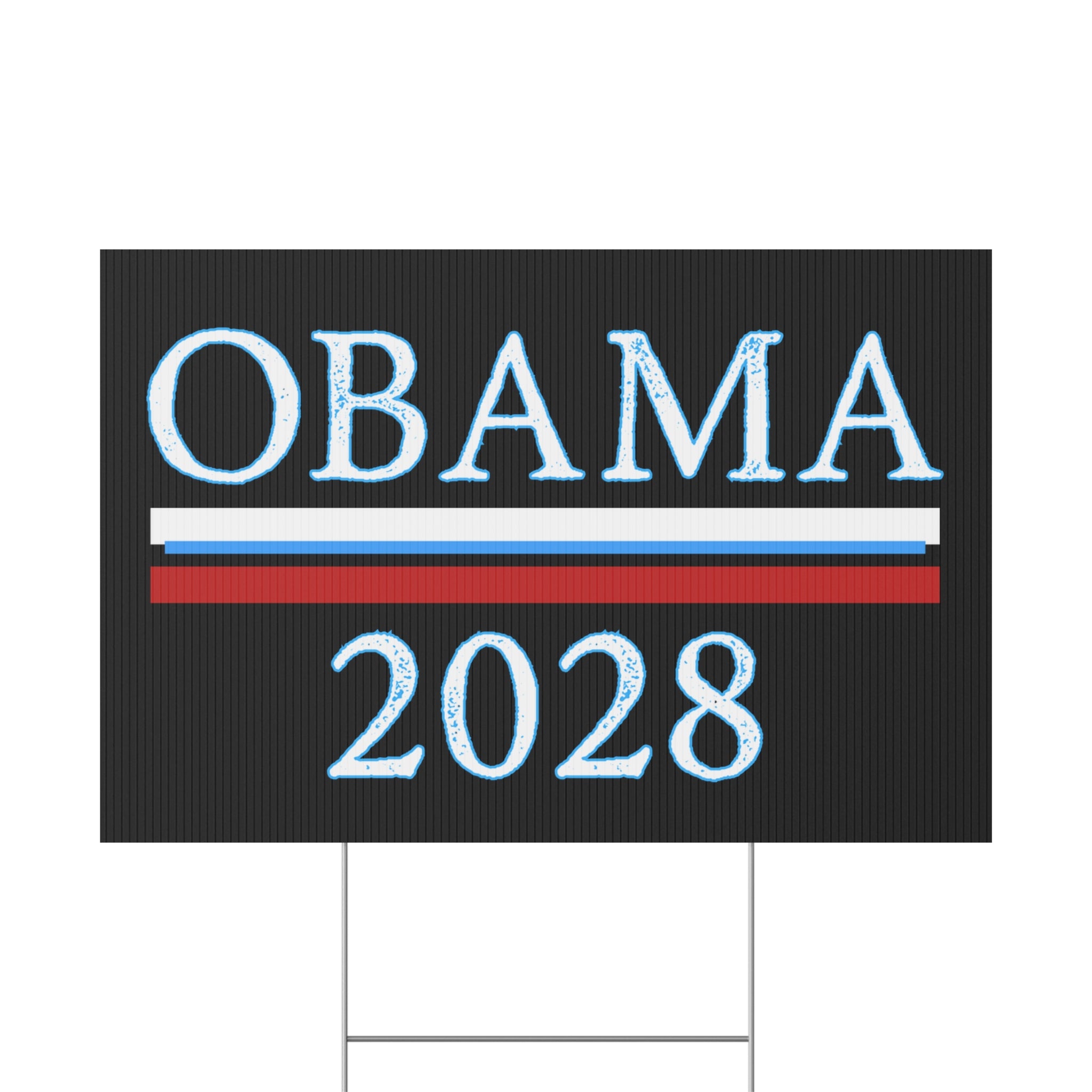 Political Yard Sign, Anti Trump, Obama for President 2028, Resist, Political Activists, Protest Sign, Political Decor, Campaign Sign