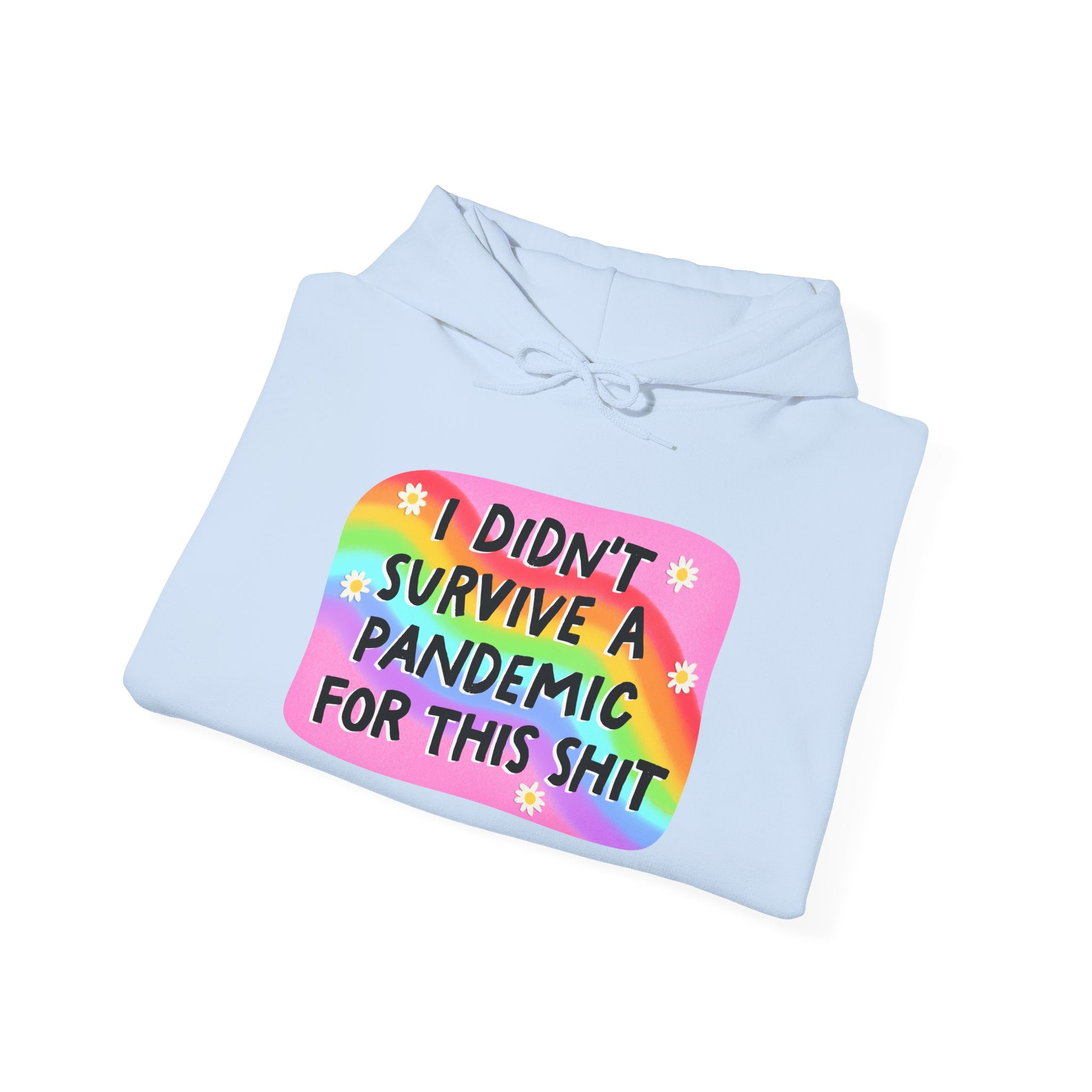 Hoodie - Political Humor Rainbow Design Anti Trump Dictator