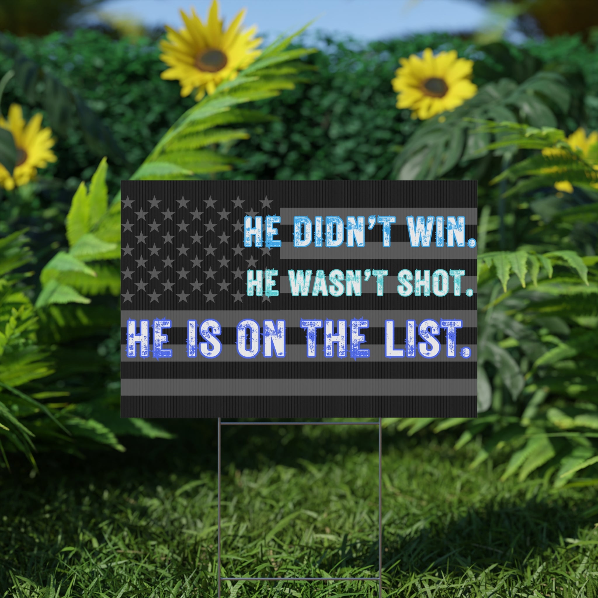 Political Rights Activists Yard Sign, Anti Trump Protest Equality No Kings Resist, Protester Gift, Activist Movement Decor, Liberal