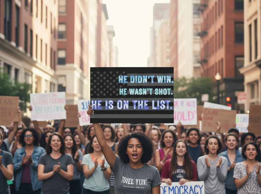 Political Rights Activists Yard Sign, Anti Trump Protest Equality No Kings Resist, Protester Gift, Activist Movement Decor, Liberal