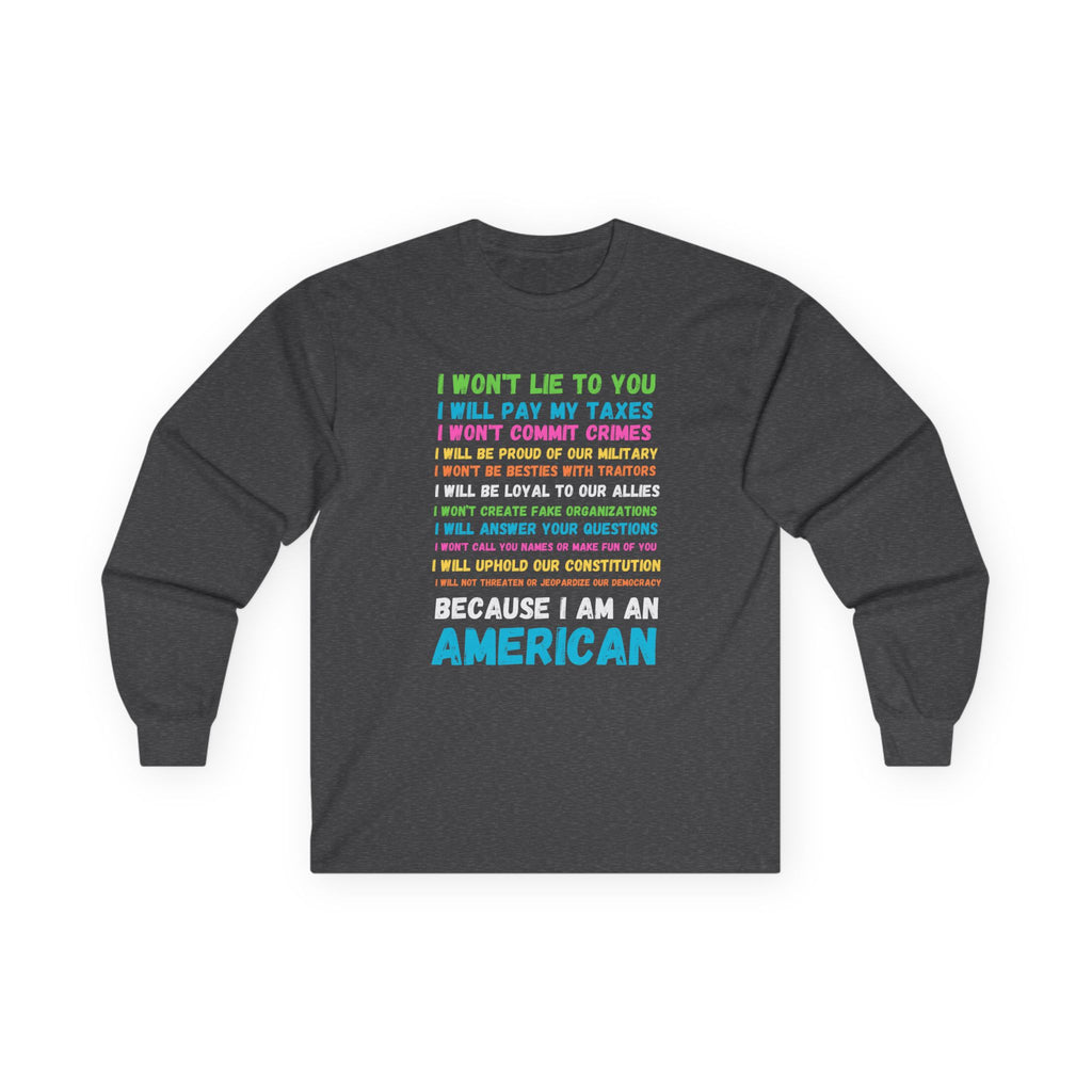 Political Statement Tee, Feminist Long Sleeve Shirt for Activists, Librarian Gifts, Social Justice Clothing, Resist Trump Unisex Top, Anti