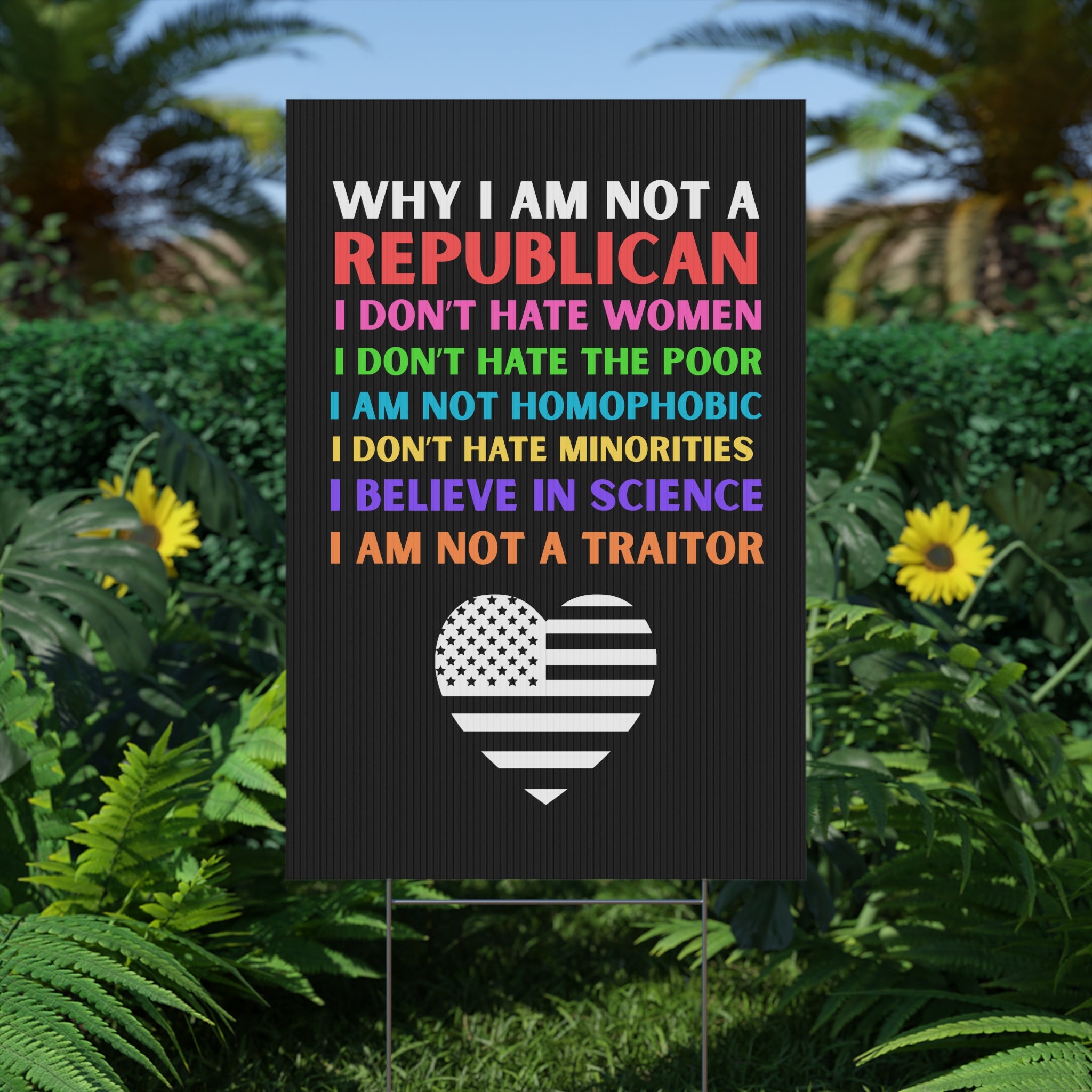 Political Rights Activist Protest Sign, Equality Inclusion Protester Protest Home Decor, Anti Trump Anti Republican Protester Sign, Political