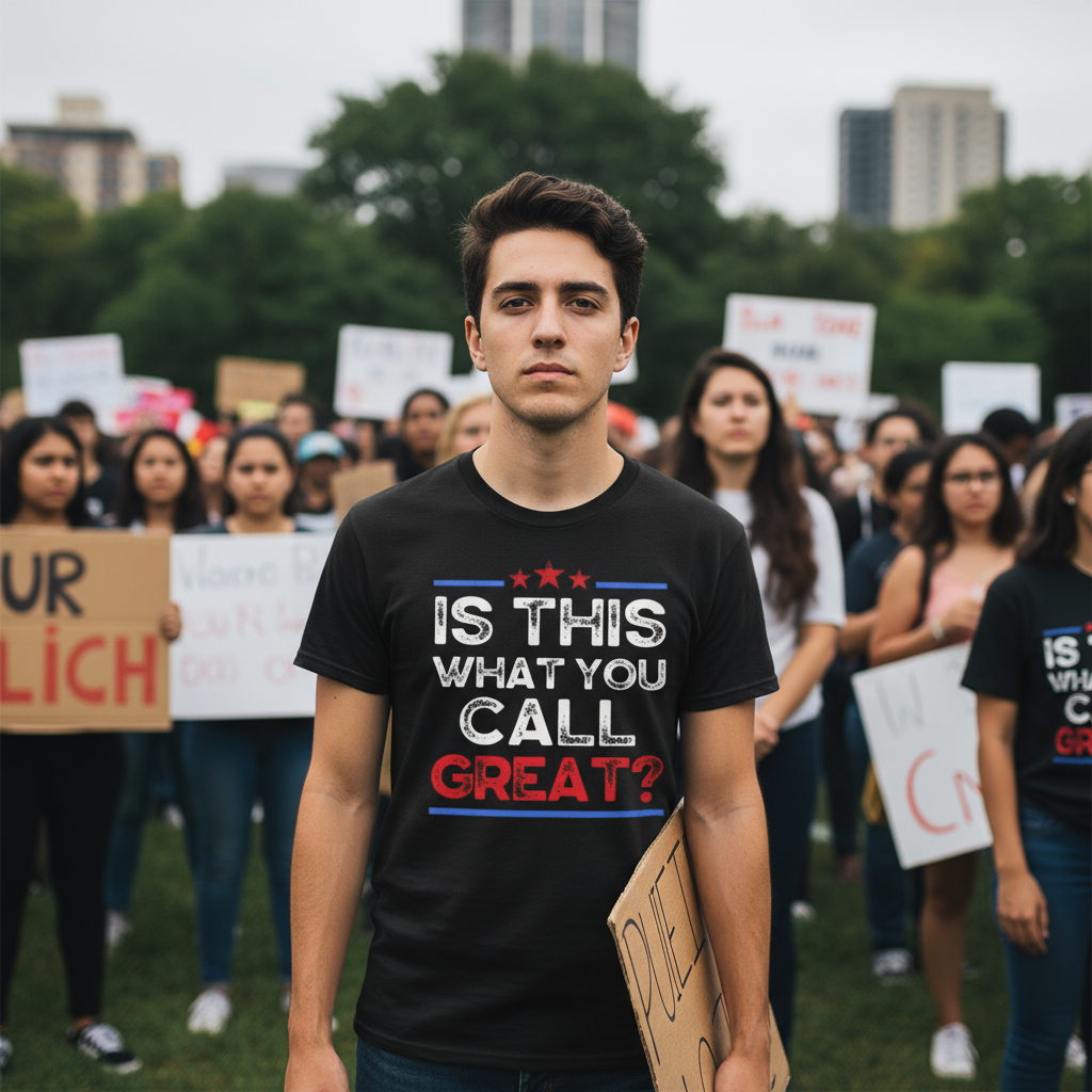 Anti Trump Unisex Softstyle T-Shirt, Resist Protest Political Rights Activists Tee, Activism Apparel, Protestor Clothing, Resistance