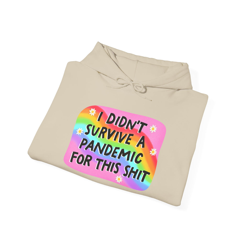 Hoodie - Political Humor Rainbow Design Anti Trump Dictator