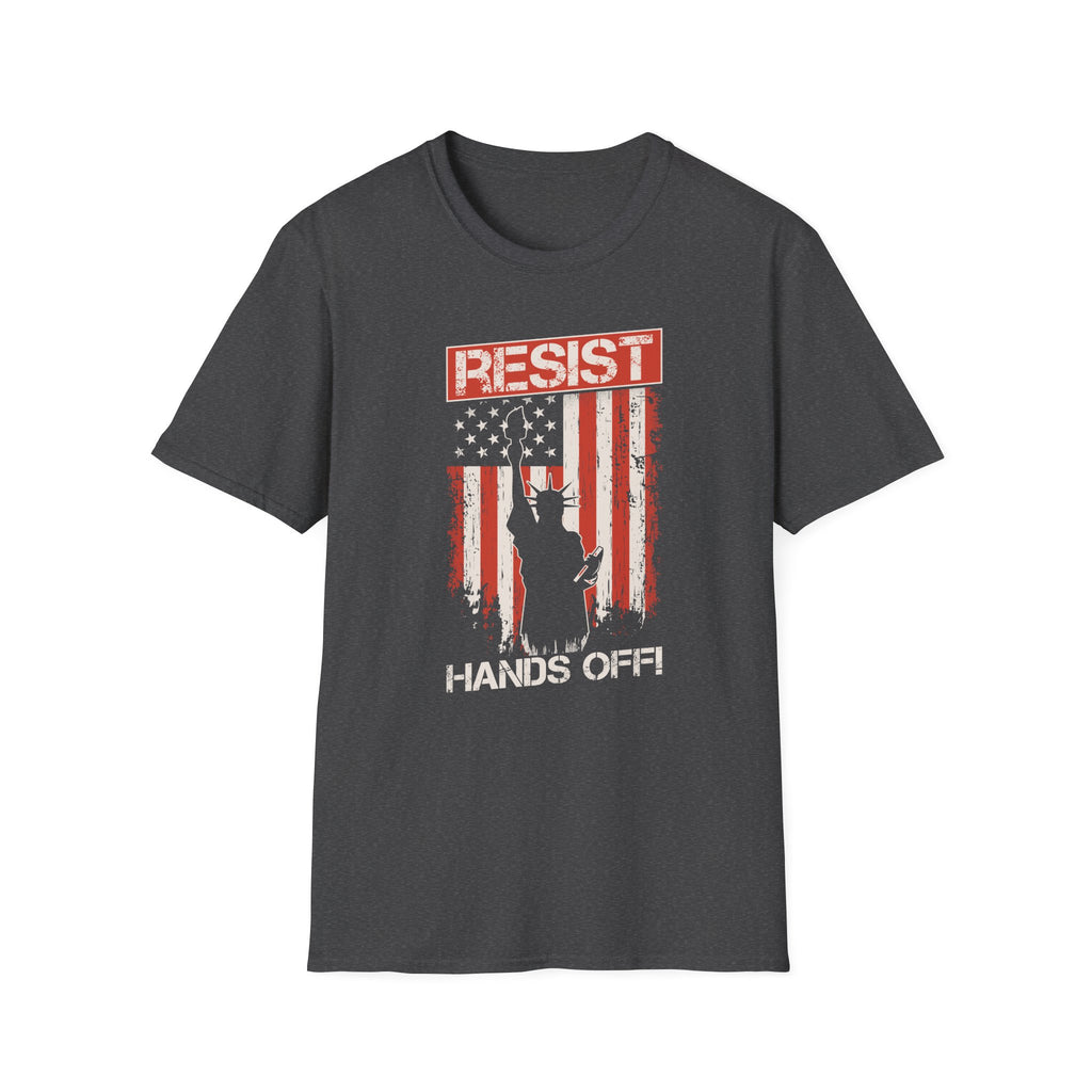 Resist Anti Trump Unisex T-Shirt, Rights Activists No Kings Protest Tee, Save Democracy Shirt, Political Activism Apparel Save Democracy Equality Inclusion
