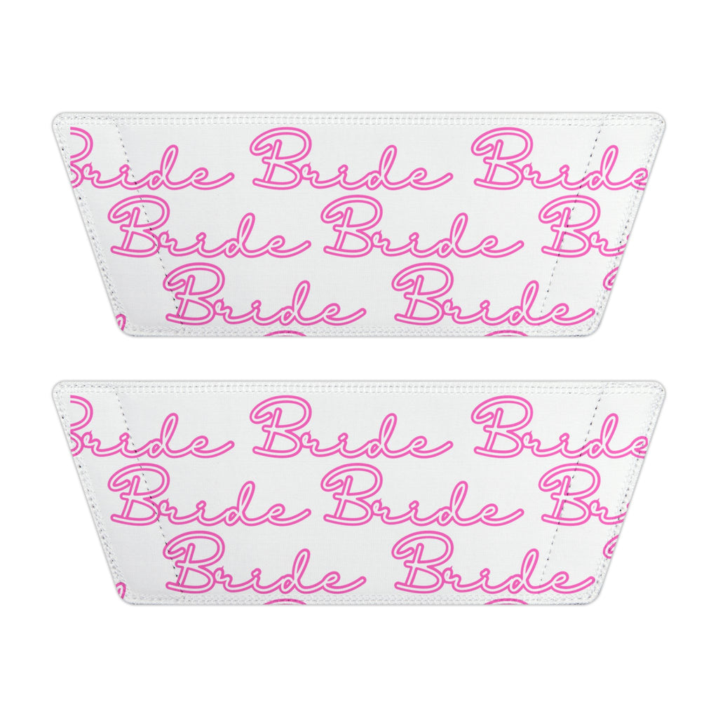 Sandals, Pink and White Bride Slippers, Retro Vintage Style, Wedding Slides, Bridal Shoes, Summer Footwear, Beach Sandals Honeymoon Bride Gifts