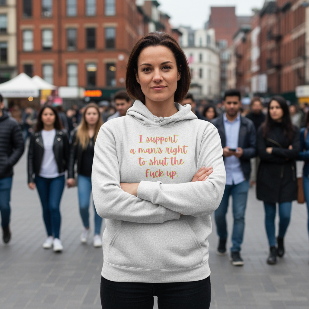 Feminist Hoodie, Women's Rights Activists Equality Movement Pullover Sweatshirt, Gender Equality Jumper Top, Unisex Sweatshirt, Activist