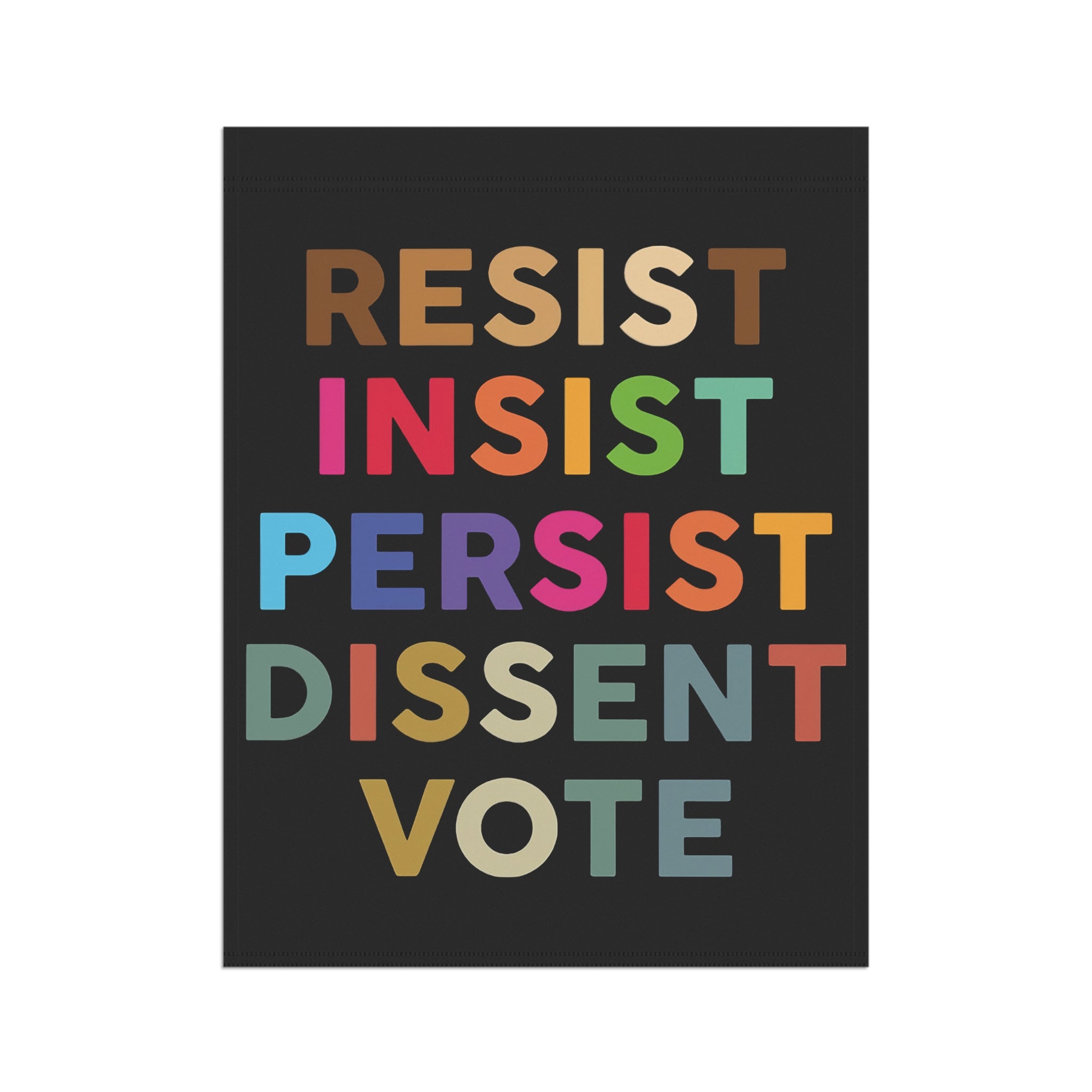 Banner, Anti Trump, Resist Protest Save Democracy Rights Activists, Garden Flag, House Decoration, Outdoor Sign, Protester Gift, Political