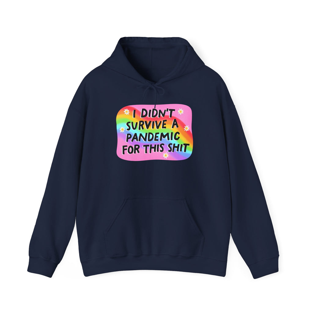 Hoodie - Political Humor Rainbow Design Anti Trump Dictator