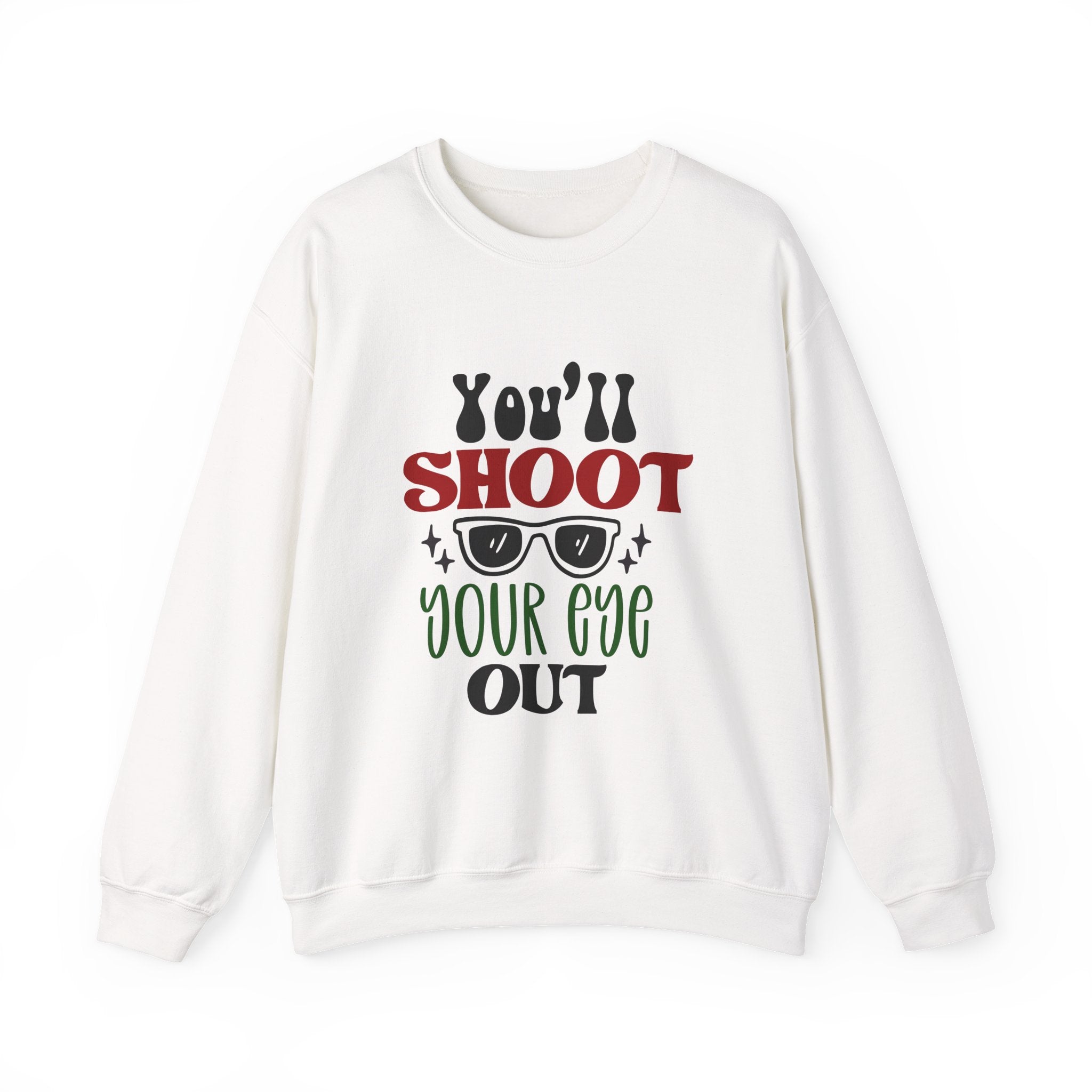 Christmas Vacation Clark Griswold Quotes Crewneck Sweatshirt, Funny Holiday Jumper, Xmas Movie Pullover, Humorous Winter Top, Unisex